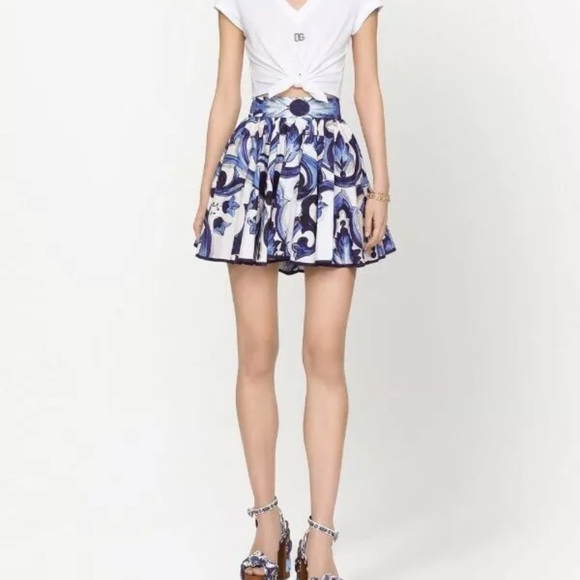 Dolce & Gabbana Majolica Skirt - Picture 6 of 10